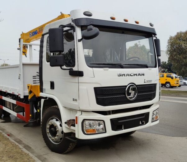 Грузовой автомобиль SHACMAN X5188JSQ8J571 с манипулятором